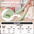 thumbnail image 5 of ANTSANG Fuzzy Socks for Women Men Slipper Fluffy Cozy Warm Winter Thick Plush Crew Socks 5 Pairs(Plain I,M), 5 of 6