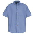 thumbnail image 2 of Red Kap Men's Short Sleeve Poplin Dress Shirt, 2 of 5
