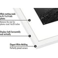 thumbnail image 5 of Americanflat 16x20 Picture Frame in White with 11x14 Mat - Set of 2 Frames - Displays 11x14 " Photos With Mat and 16x20 Without Mat, 5 of 5
