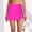 Hot Pink, variant on Womens High Waisted Split Swim Skirt Sporty Drawstring Skirted Swim Bottom with Built-in Panty