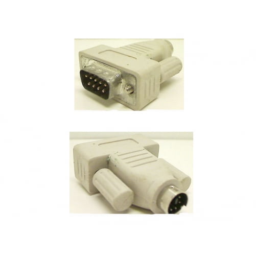 PS/2 Male to DB9 Male Connector Converter Adapter