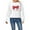 B White, variant on Wovix Loves Apple Girly Graphics Sweatshirt for Women Preppy Crewneck Long Sleeve Sweater CasuaL Loose Soft Pullover Romantic Love Print Valentine