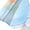 Light Blue, variant on LWavelet Women's V-Neck Ruffle Sleeve Pastel Bunny & Easter Egg Print Maxi Dress for Easter & Casual Outfits Blue S
