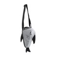thumbnail image 2 of Bolsa de playa de malla de verano para niños con correas ajustables de 25 x 18 x 15 cm para acampar, bolsa de almacenamiento ligera y multiusos para Negro, 2 of 8
