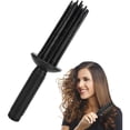 thumbnail image 1 of 1 PC Curling Roll Comb Heatless Curling Slip Curling Wand Hairstyling Tools Heatless Hair Curling Roll Comb Slip Curling Wand Hairstyling Tools For Hair Curler, 1 of 6