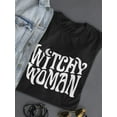 thumbnail image 3 of Witchy Woman Cool  Women T-Shirt, Female Medium, 3 of 4