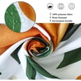 thumbnail image 4 of Orange Shower Curtain, Cartoon Allover Fruits Round Citrus with Flowers Printed Cute Bathroom Curtain for Kid''s Bathtub Decor Waterproof Fabric Machine Washable with 12 Hooks, 4 of 6