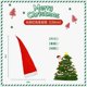 thumbnail image 2 of 2 piezas de sombreros navideños largos a rayas de piel sintética, sombrero de elfo de Papá Noel, sombrero de caramelo de Papá Noel para, 2 of 2