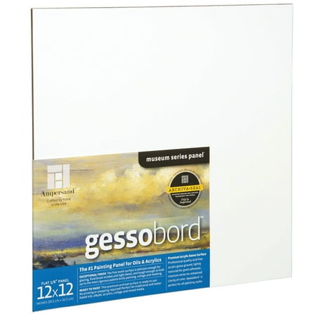 UPC: 0707310031235 | Ampersand Art Gessobord  Uncradled  1/8  Profile  12  x 12
