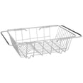 thumbnail image 1 of Expandable Dish Drying Rack over the Sink,Kitchen Stainless Steel Dish Drainer in Sink or on Counter, 1 of 5