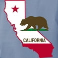thumbnail image 3 of CafePress - CALI STATE W BEAR - Womens Comfort Colors® Shirt, 3 of 4