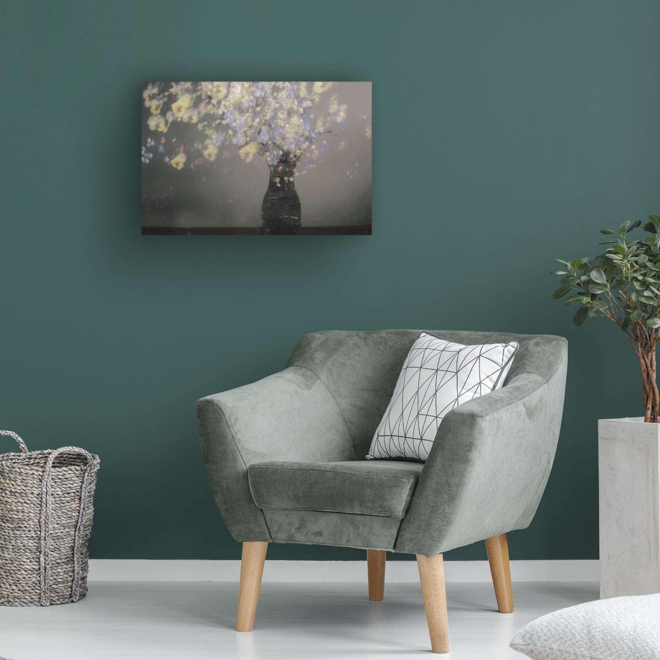 Canvas Wall Art - Nel Talen 'Home Sweet Home ' Wall Art for Living Room, Bedroom, or Office Décor by Trademark Fine Art - 24 x 16 Inches