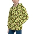 thumbnail image 2 of Daiia Avocado for Boys Fashion Hoodies & Sweatshirts with Kangaroo Pocket,Hooded Sweatshirt for Kid, Breathable& Moisture Wicking-Medium, 2 of 6