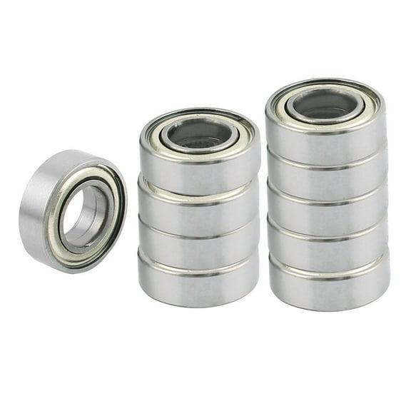 10PCS 688ZZ (16 x 5mm) Metric Metal Shielded Flanged Ball Bearings 686ZZ