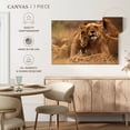 thumbnail image 5 of Elephant Stock Lioness And Cub Wall Art - Horizontal Canvas Wall Art - Living Room Wall Decor - Animal Canvas - Brown And Orange Decor - 12" x 8", 5 of 8