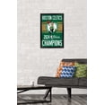 thumbnail image 2 of NBA Boston Celtics - 2024 NBA Finals Team Logo Wall Poster, 14.725" x 22.375" Framed, 2 of 4