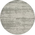 thumbnail image 1 of Unique Loom Del Mar Collection Tapis Rond Contemporain Transitionnel, 6 Pieds, Gris/beige, 1 of 2