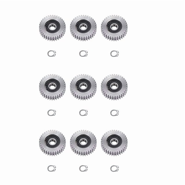 Diámetro de Engranaje de 9 Piezas: 38 mm Espesor de 36 Dientes: Engranaje de Acero para VehíCulos Eléctricos de 12 mm