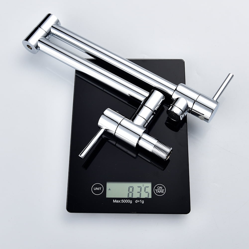 Kepooman Kitchen Faucets Commercial Solid with Folding Chrome Kitchen Sink Faucet Kepooman Kitchen Faucets Commercial Solid with Folding Chrome Kitchen Sink Faucet