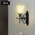 thumbnail image 2 of LOVIVER 5x Mini Lampes de Rue Miniatures à LED pour Décoration Murale, 2 of 8