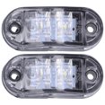 thumbnail image 4 of Indicator Light Tail Light 10-30V 2LED Side Marker Light High Brightness Turn Signal Lamp For Cars Trucks Trailers RVs, 4 of 8