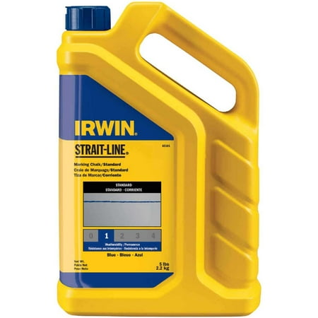 

Irwin STRAIT-LINE 5 Lb. Blue Standard Chalk Line Chalk