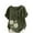 Army Green, variant on Sexlip Womens Swimsuit Set Daisy Embroidery Cover Up Design Asymmetric Hem Short Sleeve Relaxed Silhouette Sun Protection Fabric for Beach Wear Green XXXXL
