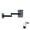 7.8in+7.8in, variant on Movable L-shaped Dome Camera Bracket 7.8in+7.8in For Wall-mounted Security Camera Installation