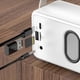 thumbnail image 4 of Altavoz Bluetooth inalámbrico retro de diseño creativo, minialtavoz portátil y práctico para exteriores (Bluetooth/TF/AUX/USB)., 4 of 9