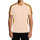 thumbnail image 2 of Ceisia Men's Athletic Short Sleeve T-shirt Color Block Round Neck Fitness Basketball Training Sport Tee Tops Khaki S Gifts, 2 of 8