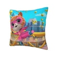 thumbnail image 3 of Super Kitties Throw Pillow Cover Decoration Pillow Case Cushion for Home Sofa Couch 24"x24", 3 of 7