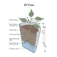 thumbnail image 3 of Algreen Olympus Self Watering Planter, 3 of 4