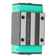 thumbnail image 5 of Bloque De Riel Lineal, M4x16 Bola De Acero De Alta Dureza Y Bajo Ruido Cuadrado De Alineación Automática Guía Lineal De Contacto De 4 Puntos Deslizador A Prueba De Herrumbre, 5 of 8