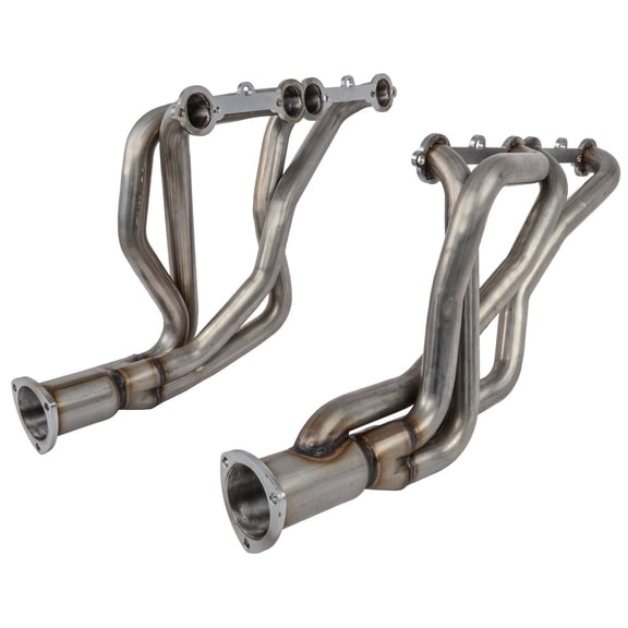 JEGS 300155 409 Stainless Steel Long Tube Headers 1973-1991 SB Chevy 265-400 4WD