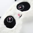 thumbnail image 3 of HXINFU Fluffy Panda Sleep Mask for Kids Panda Eye Mask for Sleeping Mask Girls, 3 of 4