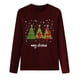 thumbnail image 4 of TaTaai Hoodies Shirts for Women Early Fall Long Sleeve Tops Vintage Graphic Outfits Tops Fashion Pullover Tees Gift, 4 of 5