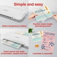 thumbnail image 5 of Staples 9.5" Thermal & Cold Laminating Machine 5738801, 5 of 5