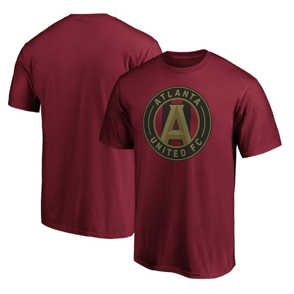 Men's Red Atlanta United FC Club Logo T-Shirt