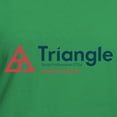 thumbnail image 3 of CafePress - Triangle Education Foundation Tagline T Shirt - Women's V-Neck Dark T-Shirt, 3 of 4