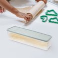 thumbnail image 3 of EeaseCA 3Pcs Pasta Storage Containers with Lid Clear Dry Noddle Holder Airtight Spaghetti Noodle Holder, 3 of 8