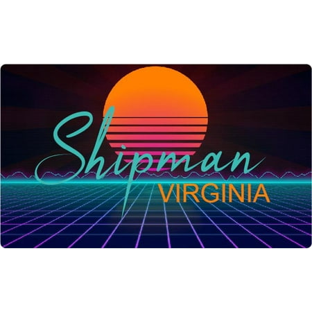 

Lakemont Pennsylvania 4 X 2.25-Inch Fridge Magnet Retro Neon Design