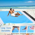 thumbnail image 5 of Manta de playa extra grande BRILLAR 210 x 200 cm resistente a la arena e impermeable, 5 of 5