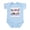 Sky Blue, variant on CafePress - I Love Hamsters #01 Infant Creeper - Baby Light Bodysuit, Size Newborn - 24 Months