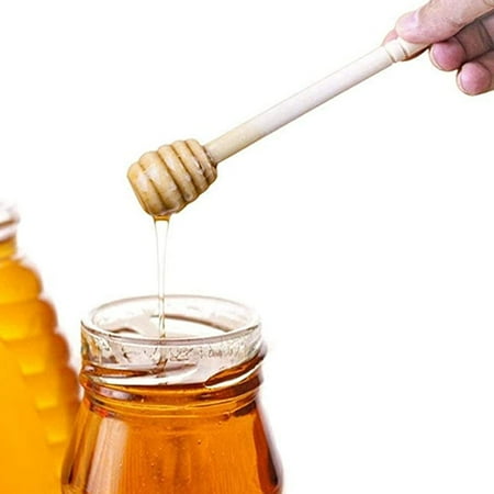 

Honey Wand 8CM 50PCS Honey Dipper Safe And Practical Honey Stirrer Dispensing Wand Honey Stirring Rod For For Honey Syrup Jam Molasses