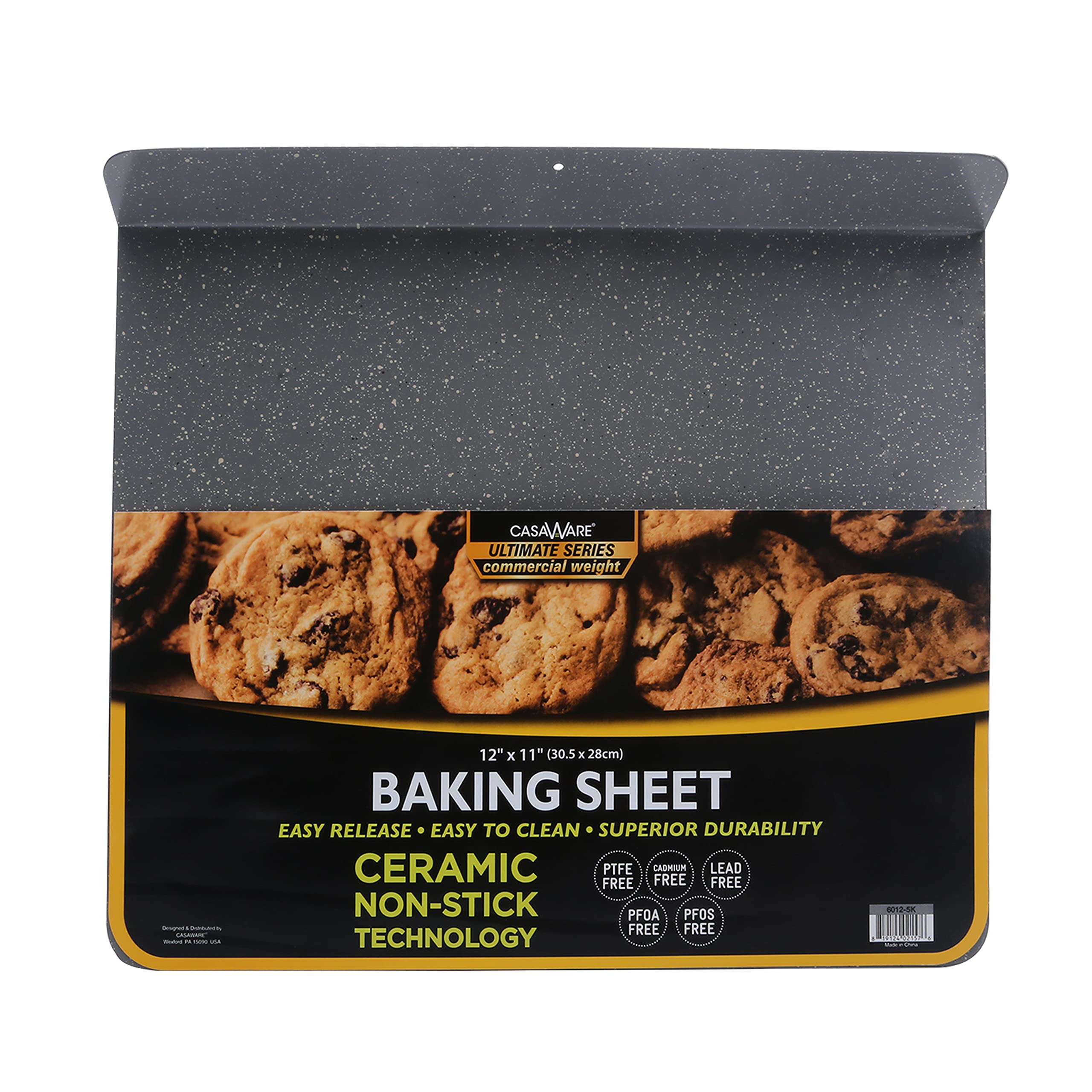 126489 Flat Baking Sheet 12" x 11" Silver