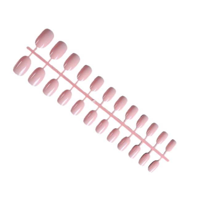 Vogacara 24 piezas de uñas postizas de ataúd sólidas usables ordenadas DIY Artificial exquisita novela personalidad uñas acrílicas para amantes de la Juegos de manicura Tipo10 Vogacara CE011417-10