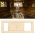 thumbnail image 2 of YUMILI Grille d'aération rectangulaire en Bois, Grille d'aération en Bois, Accessoire de Sauna pour hammam, 2 of 9