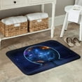 thumbnail image 7 of Pofeuu Astronaut Print Flannel Doormats Rug16"x24"Rug Washable Doormats Indoor Outdoor Rugs for Layered Front Door Mats, Porch, Kitchen, Entryway, 7 of 7