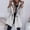 White, variant on Women's Casual Autumn/winter Hooded Zipper Coat In The Latest Fashion Long Anorak Jacket Jacket Dresses for Women Work Women Light Jacket Casual Cute Jacket Womens Women Fall Jackets Women's Denim