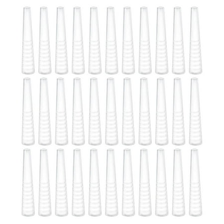 

50Pcs Tweezers Covers Eyelashes Grafting Tweezers Tip Caps Protective Sleeve